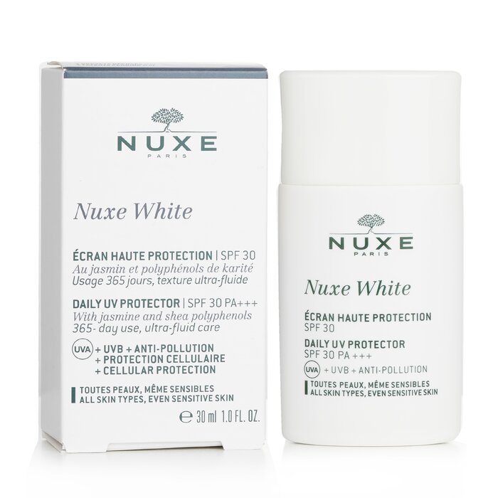 Nuxe Nuxe White Daily UV Protector SPF 30 (Untuk Semua Jenis Kulit & Kulit Sensitif) 30ml/1ozProduct Thumbnail