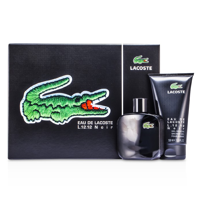 Lacoste Eau De Lacoste L.12.12 Noir Coffret: Eau De Toilette Spray 100ml/3.3oz + Shower Gel 150ml/5oz 2pcsProduct Thumbnail