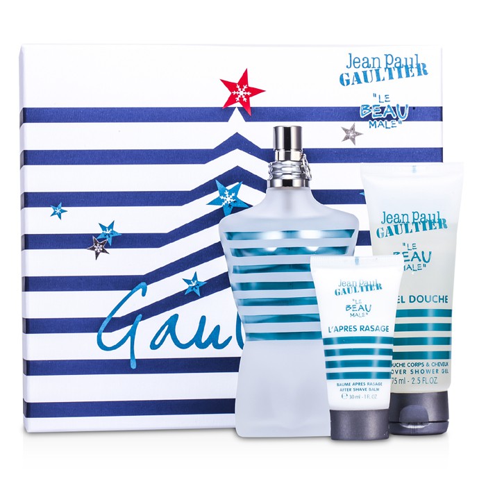Jean Paul Gaultier Le Beau Male Coffret: Eau De Toilette Spray 125ml/4.2oz + All Over Shower Gel 75ml/2.5oz + After Shave Balm 30ml/1oz 3pcsProduct Thumbnail