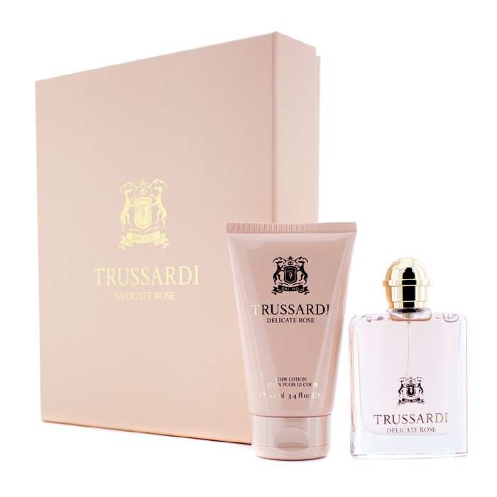 Trussardi Delicate Rose Coffret: Eau De Toilette Spray 50ml/1.7oz + Body Lotion 100ml/3.4oz 2pcsProduct Thumbnail
