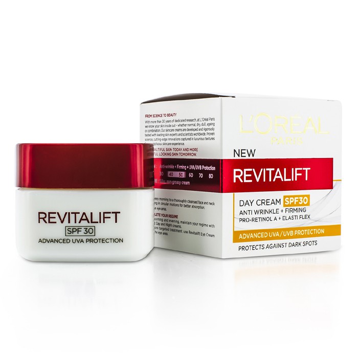 L'Oreal Revitalift Day SPF 30 (مضاد للتجاعيد + شد البشرة) 50ml/1.7ozProduct Thumbnail