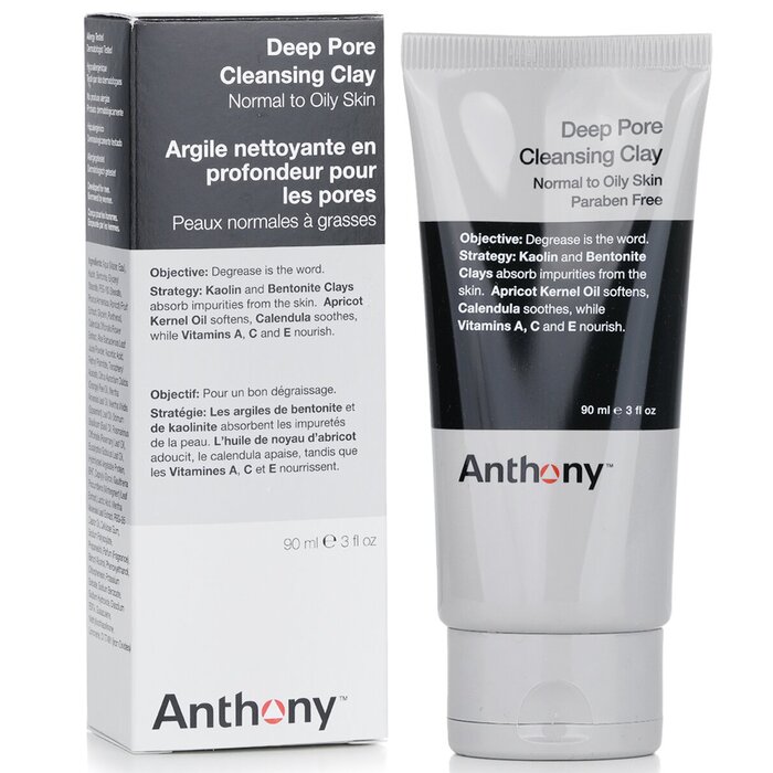 Anthony Logistics For Men Deep Pore Cleansing Clay (Normal To Oily Skin) 90g/3ozProduct Thumbnail