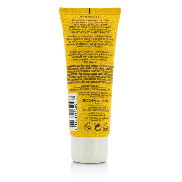 Roger & Gallet Sublime Hand & Nail Cream 75ml/2.5ozProduct Thumbnail