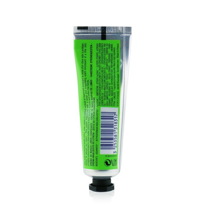 L'Occitane Shea Butter Zesty Lime Hand Cream 30ml/1ozProduct Thumbnail