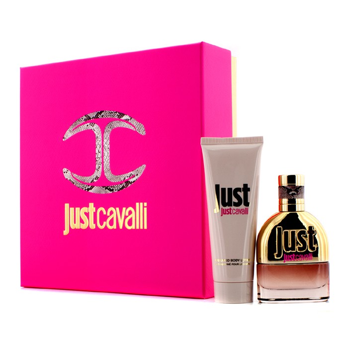 Roberto Cavalli Just Cavalli (New) Coffret: Eau De Toilette Spray 50ml/1.7oz + Body Lotion 75ml/2.5oz 2pcsProduct Thumbnail