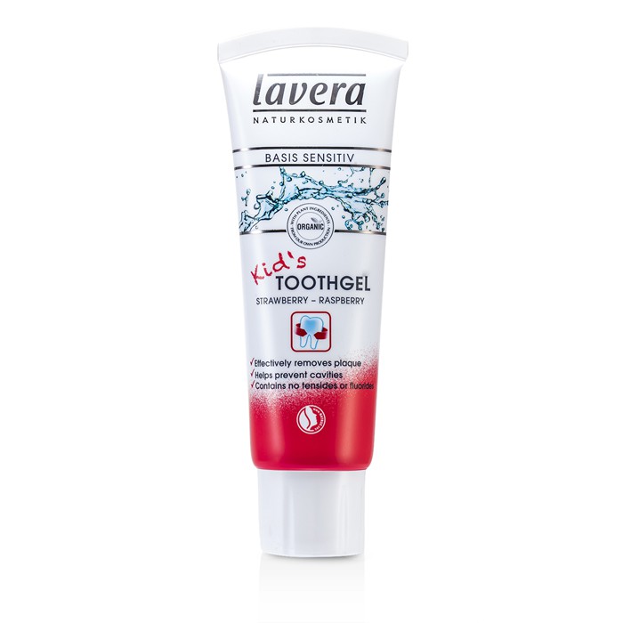 Lavera Basis Sensitiv Kid's Toothgel Strawberry - Raspberry 75ml/2.5ozProduct Thumbnail