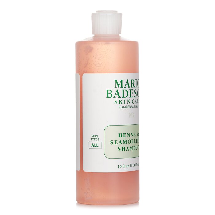 Mario Badescu Henna & Seamollient sampon (minden hajtípusra) 472ml/16ozProduct Thumbnail