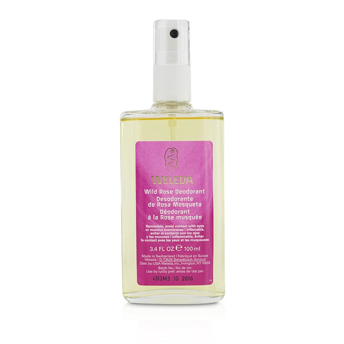 Weleda Wild Rose Deodorant (Unboxed) 100ml/3.4ozProduct Thumbnail