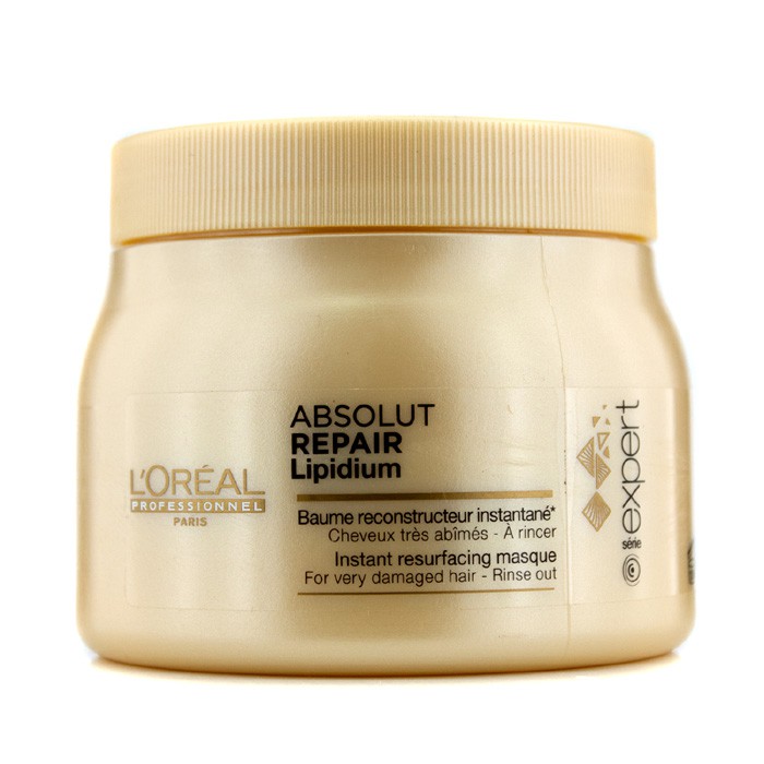 L'Oreal Professionnel Expert Serie - Absolut Repair Lipidium Instant Resurfacing Mascarilla (Para Cabello Muy Dañado) 500ml/16.9ozProduct Thumbnail