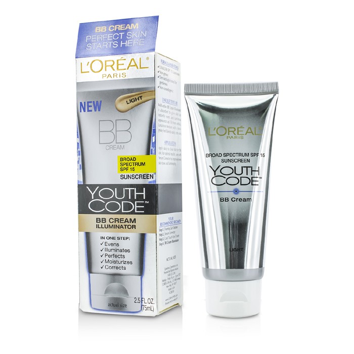 L'Oreal 萊雅 青春密碼光感BB霜SPF15 75ml/2.5ozProduct Thumbnail