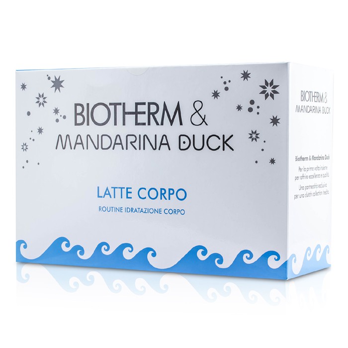 Biotherm Set Corporal: Leche Corporal Anti Secante 400ml + Leche De Ducha Limpiadora 75ml + Bolso 2pcs+1bagProduct Thumbnail