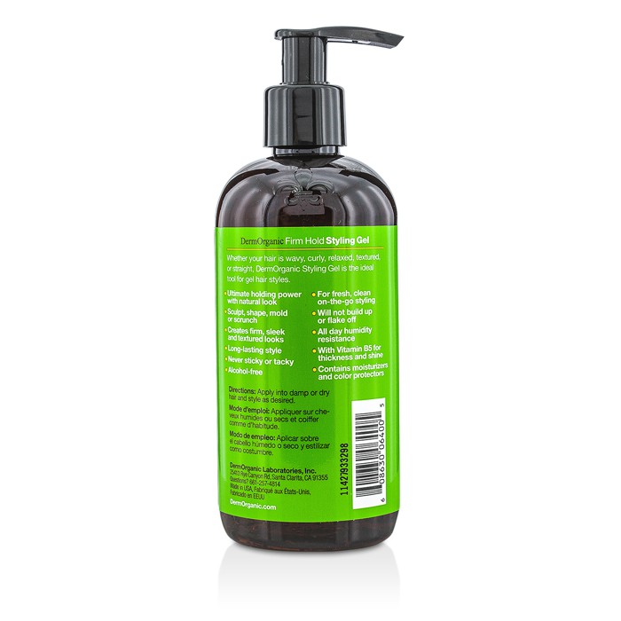 DermOrganic Firm Hold Styling Gel 300ml/10.1ozProduct Thumbnail
