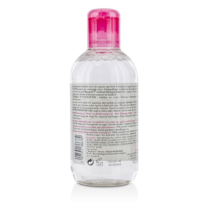 Bioderma Sensibio H2O Anti-Redness Micelle Solution (For Sensitive Skin) 250ml/8.4ozProduct Thumbnail