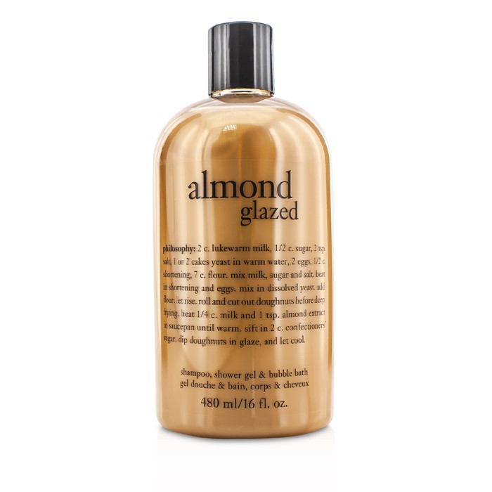 フィロソフィー Philosophy Almond Glazed Shampoo, Shower Gel & Bubble Bath 480ml/16ozProduct Thumbnail