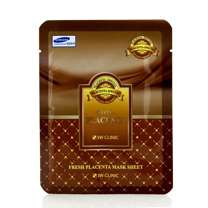 3W Clinic Mask Sheet - Fresh Placenta 10pcsProduct Thumbnail