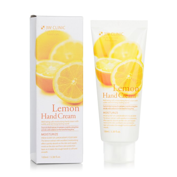 3W Clinic Hand Cream - Lemon 100ml/3.38ozProduct Thumbnail