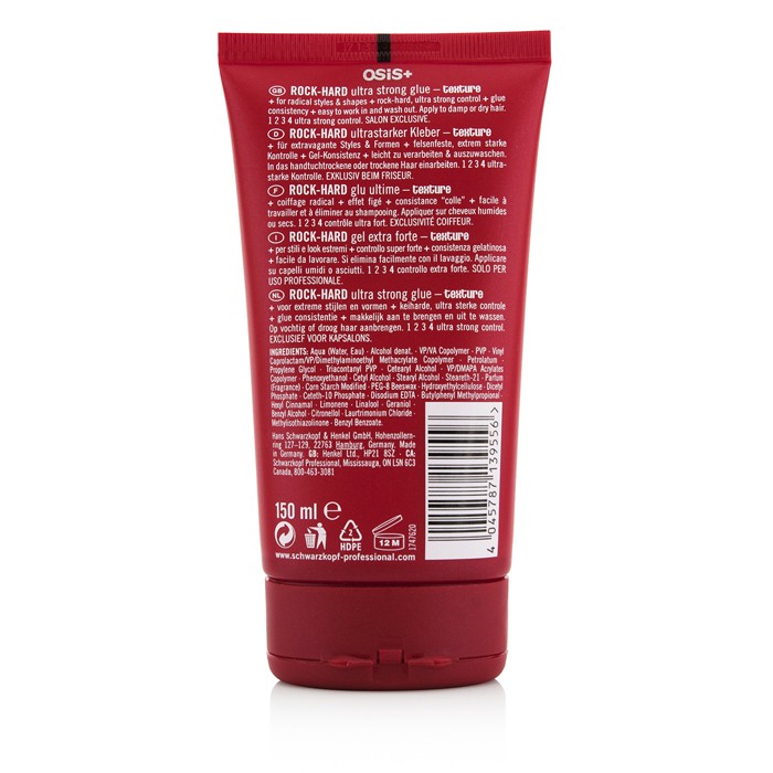 Schwarzkopf Osis+ Rock-Hard Texture Ultra Strong Glue (Ultra Strong Control) 150ml/5ozProduct Thumbnail