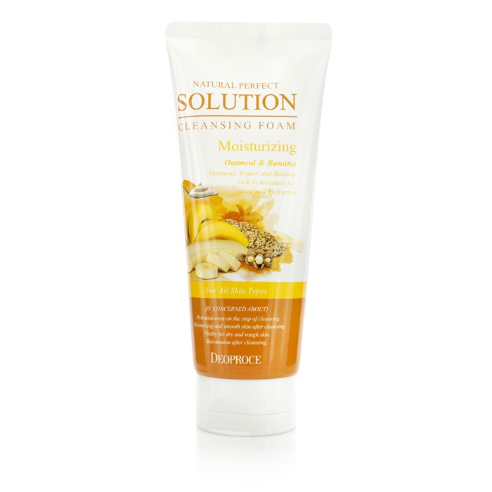 Deoproce Natural Perfect Solution Cleansing Foam - Moisturizing 170g/5.7ozProduct Thumbnail