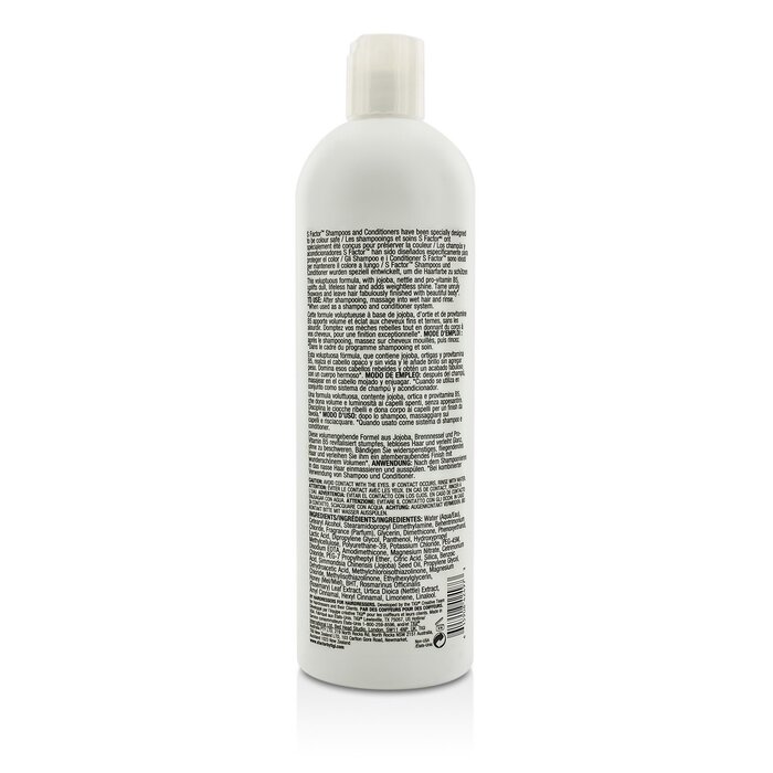 Tigi S Factor Stunning Volume Conditioner (Stunning Bounce For Fine, Flat Hair) 750ml/25.36ozProduct Thumbnail