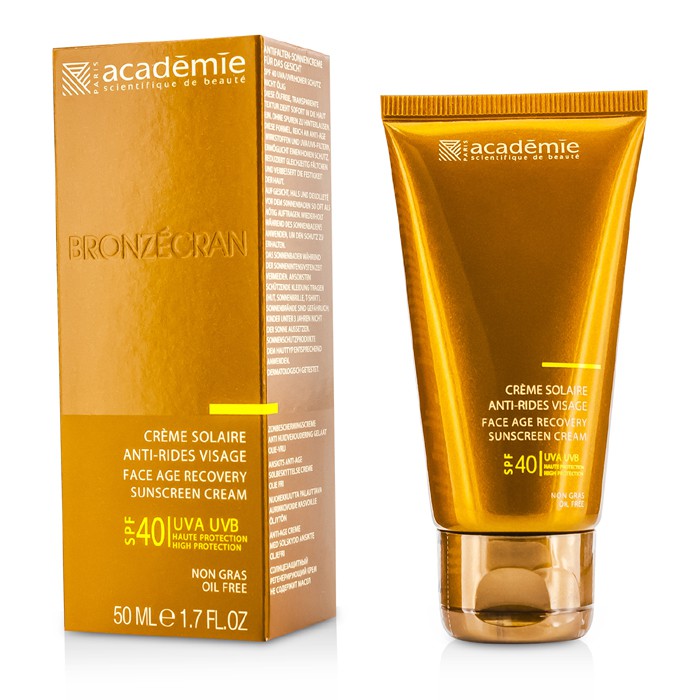 Academie Krem do opalania do twarzy Scientific System Face Age Recovery Sunscreen Cream SPF40 50ml/1.7ozProduct Thumbnail