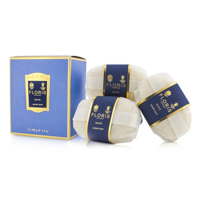 Floris Elite Luxury Soap 3x100g/3.5ozProduct Thumbnail
