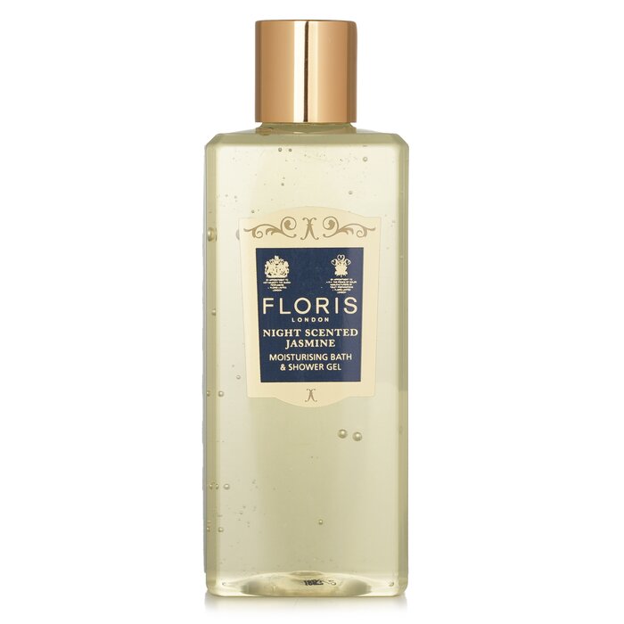 Floris Night Scented Jasmine Moisturising Bath & Shower Gel 250ml/8.5ozProduct Thumbnail