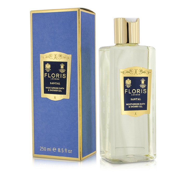 Floris Santal Moisturising Bath & Shower Gel 250ml/8.5ozProduct Thumbnail