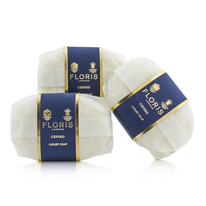 Floris Cefiro Luxury Soap 3x100g/3.5ozProduct Thumbnail