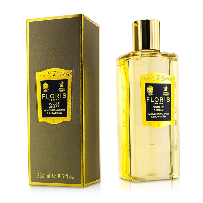 Floris Soulle Ambar Moisturising Bath & Shower Gel 250ml/8.5ozProduct Thumbnail