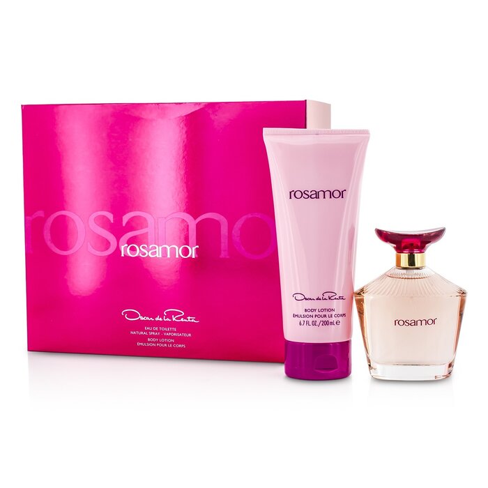 Oscar De La Renta Rosamor Coffret: Eau De Toilette 100ml/3.4oz + Body Lotion 200ml/6.7oz 2pcsProduct Thumbnail