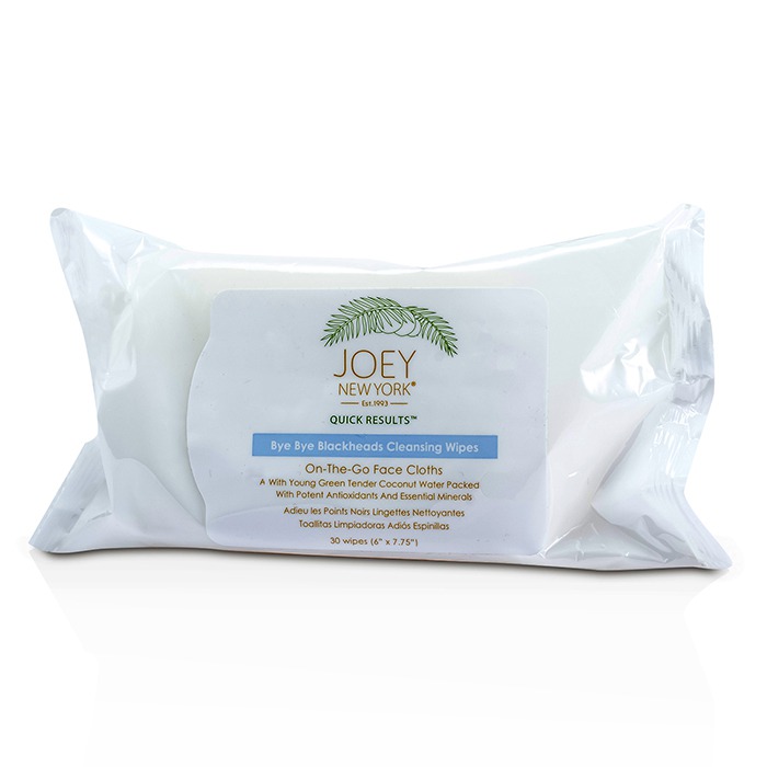 Joey New York Quick Results Bye Bye Blackheads Cleansing Wipes 30wipesProduct Thumbnail
