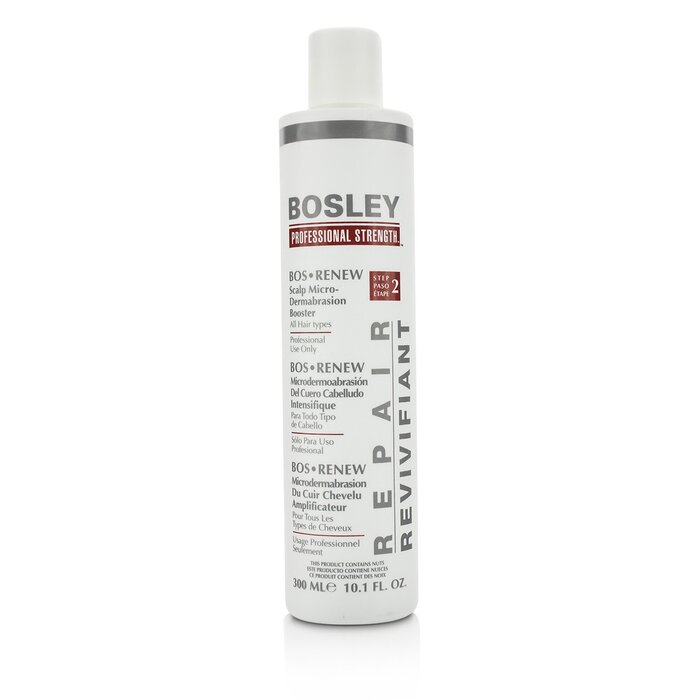 Bosley Professional Strength Bos Renew Scalp Micro-Dermabrasion Booster - Step 2 (For All Hair Types) 300ml/10.1ozProduct Thumbnail