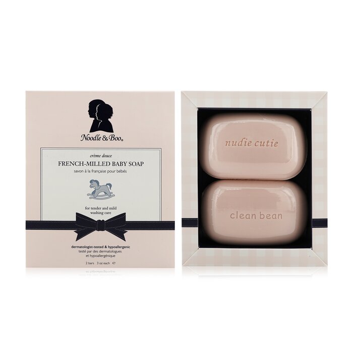 Noodle & Boo French-Milled Baby Soap - סבון צרפתי לתינוק 2bars /3oz eachProduct Thumbnail