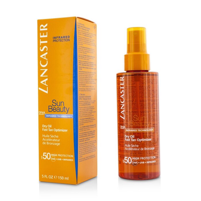 Lancaster مستحضر زيتي جاف لتسريع السمرة وتحسينها Sun Beauty SFP 50 150ml/5ozProduct Thumbnail