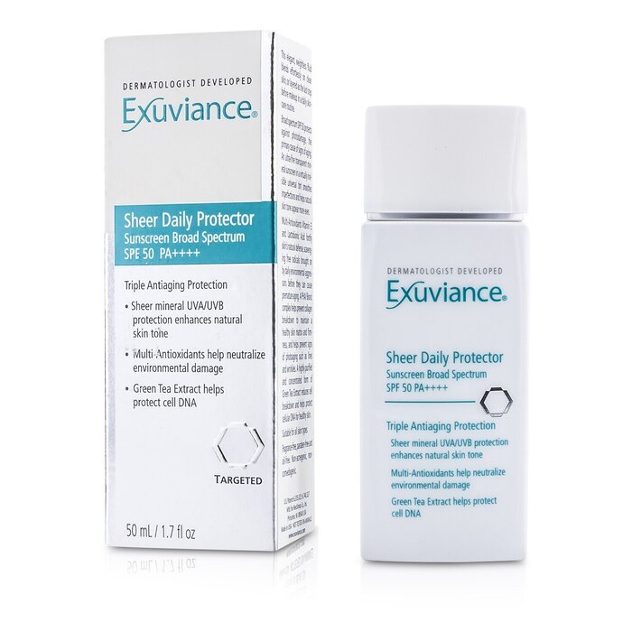 Exuviance Sheer Daily Protector SPF 50 PA++++ 50ml/1.7ozProduct Thumbnail