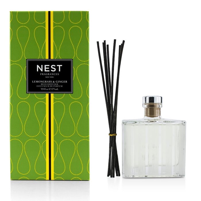 Nest ไม้กระจายน้ำหอม Reed Diffuser - Lemongrass & Ginger 175ml/5.9ozProduct Thumbnail