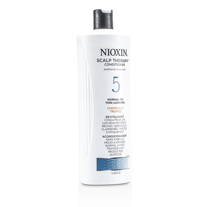 Nioxin Система 5 Уход за Кожей Головы Кондиционер для Средних и Жестких, Химически Обработанных, Нормальных и Редеющих Волос 1000ml/33.8ozProduct Thumbnail