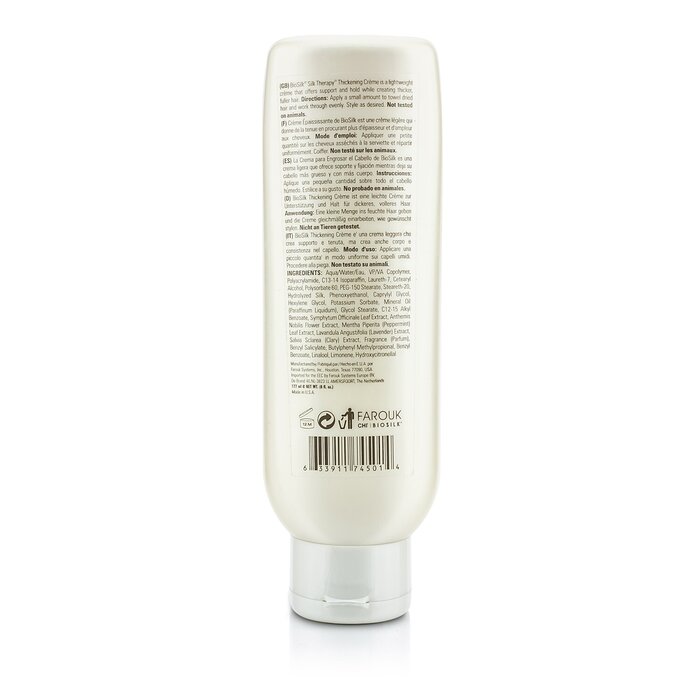BioSilk Silk Therapy Thickening Creme (Light Hold) 177ml/6ozProduct Thumbnail
