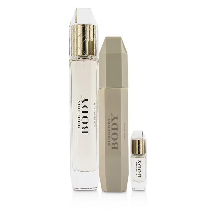 Burberry Body Coffret: Eau De Parfum Spray 85ml/2.8oz + Body Milk 100ml/3.3oz + Eau De Parfum 4.5ml/0.15oz 3pcsProduct Thumbnail