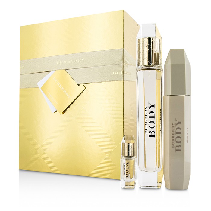 Burberry Body Coffret: Eau De Parfum Spray 85ml/2.8oz + Body Milk 100ml/3.3oz + Eau De Parfum 4.5ml/0.15oz 3pcsProduct Thumbnail