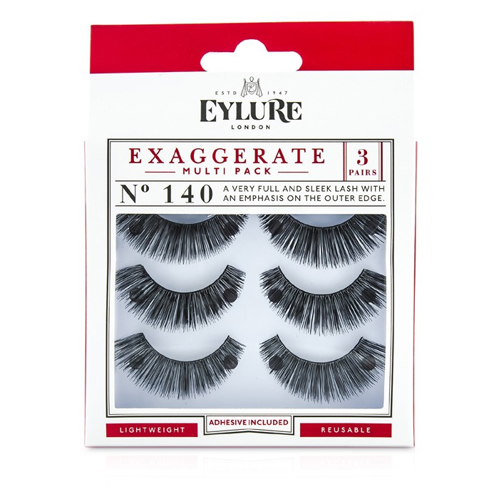 Eylure Exaggerate Изкуствени Мигли Мултиопаковка 3pairsProduct Thumbnail