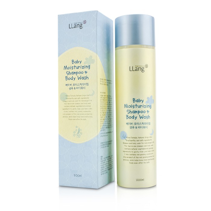 LLang Baby Moisturizing Shampoo & Body Wash 200ml/6.7ozProduct Thumbnail