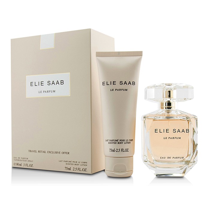 Elie Saab Le Parfum Coffret: Eau De Parfum Spray 90ml/3oz + Body Lotion 75ml/2.5oz 2pcsProduct Thumbnail