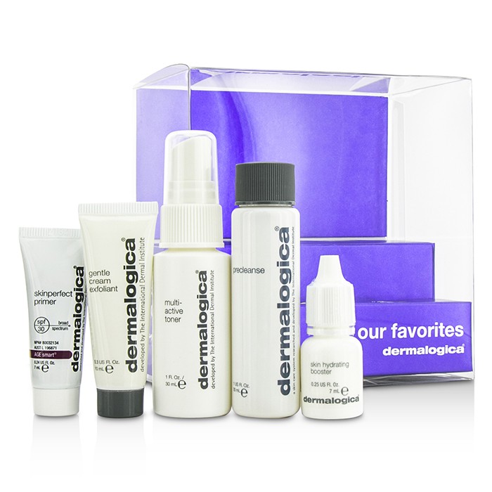 Dermalogica Our Favorites Set: PreCleanse 30ml + Toner 30ml + Exfoliant 10ml + Booster 7ml + Primer SPF 30 7ml 5pcsProduct Thumbnail