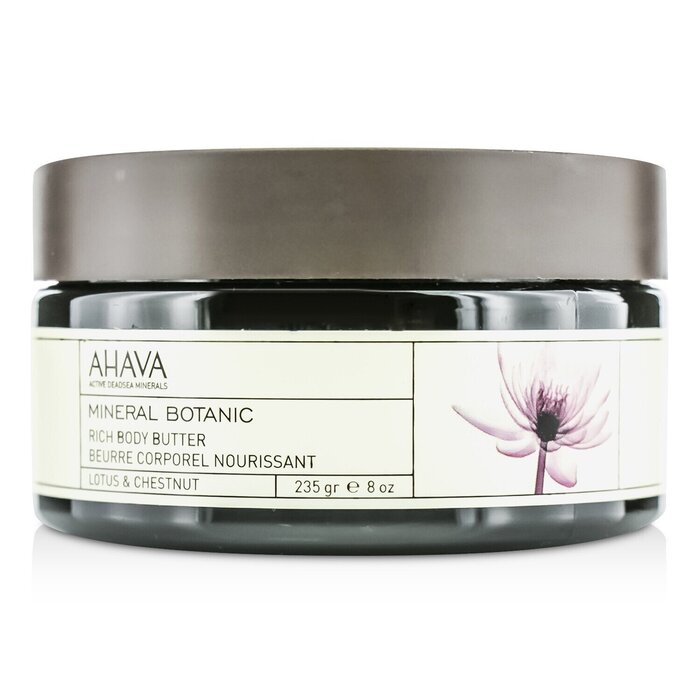 Ahava Mineral Botanic Velvet Body Butter - Lotus & Chestnut 235g/8ozProduct Thumbnail