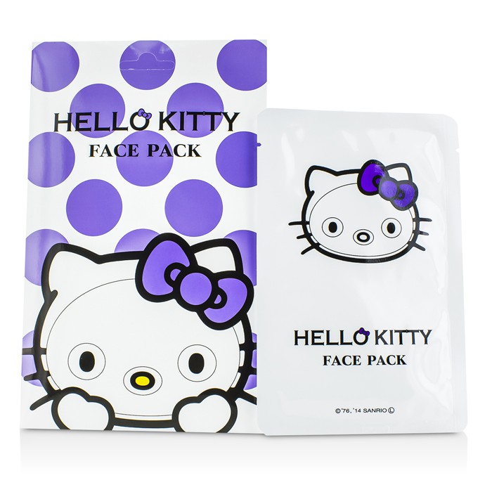 Gotochi Kitty Maseczki do twarzy Hello Kitty Face Pack - Lavender 2pcsProduct Thumbnail