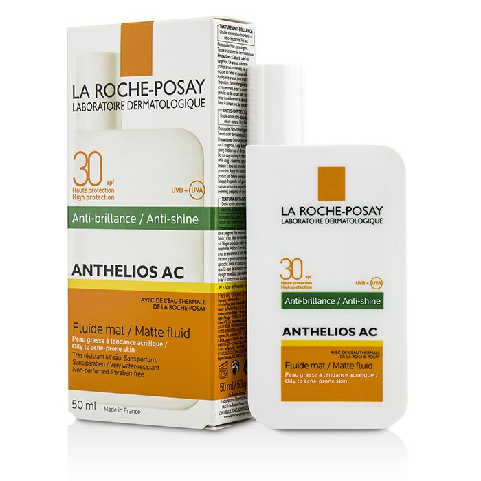 La Roche Posay Anthelios AC 30 Anti-Shine Matte Fluid SPF 30 - For Oily To Acne-Prone Skin 50ml/1.69ozProduct Thumbnail