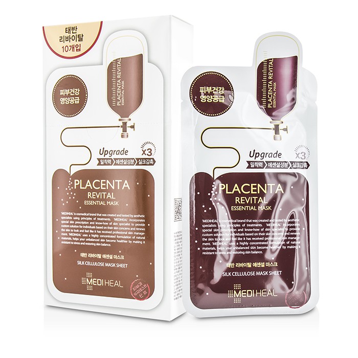 Mediheal Essential Mask - Placenta Revital 10pcsProduct Thumbnail