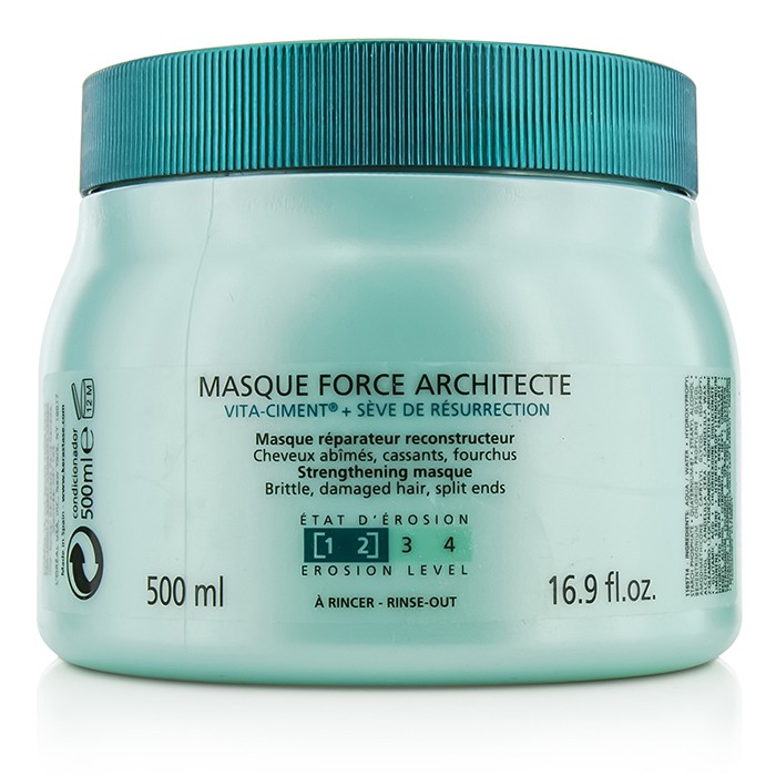 Kerastase Resistance Force Architecte Reconstructing Masque (For Brittle, Very Damaged Hair, Split Ends)  500ml/16.9ozProduct Thumbnail