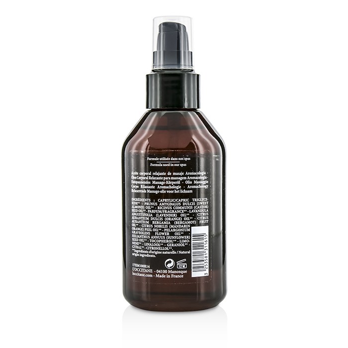 L'Occitane Aromachologie Relaxing Massage Body Oil 100ml/3.4oz Body Care Free Worldwide